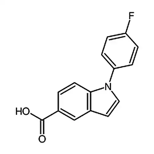1-(4-氟苯基)-1H-吲哚-5-羧酸