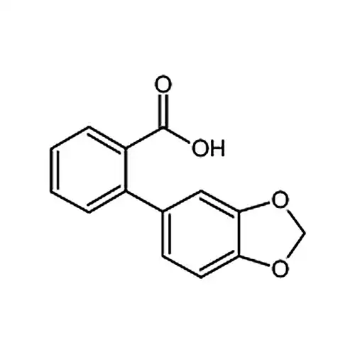 2-(苯并[d][1，3]二氧杂-5-基)苯甲酸