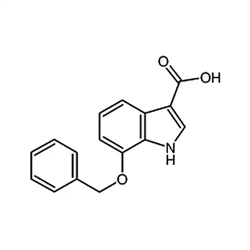 7-苯甲氧基-吲哚-3-甲酸
