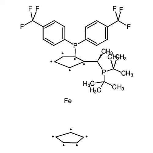 (R)-1-{(SP)-2-[双[4-(三氟甲基)苯基]膦]二茂铁基}乙基-二叔丁基膦