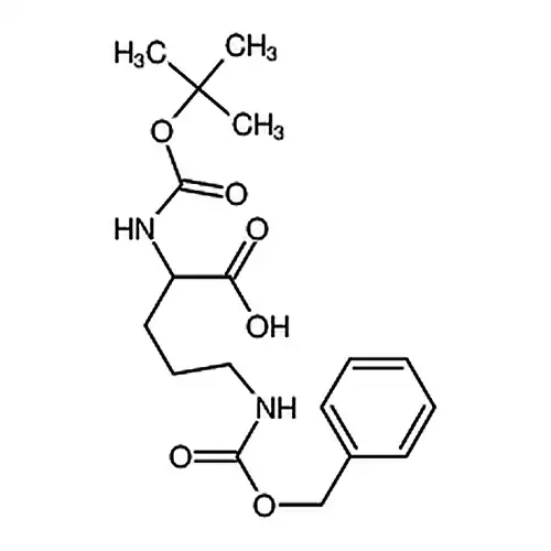 N-叔丁氧羰基-N''-苄氧羰基-L-鸟氨酸