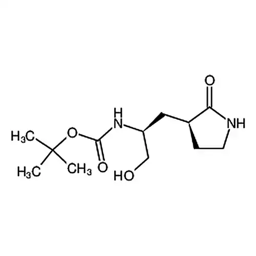 (S)-3-[(S)-2-(Boc-氨基)-3-羟基丙基]-2-吡咯烷酮