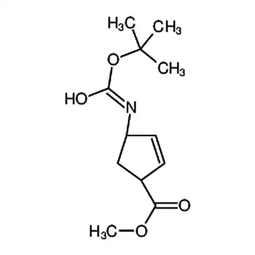 (1R，4S)-4-(叔丁氧基羰基氨基)环戊-2-烯羧酸甲酯