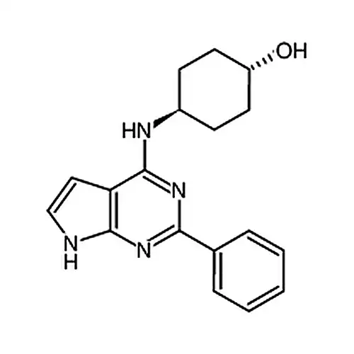 反式-4-((2-苯基-7H-吡咯并[2,3-d]嘧啶-4-基)氨基)环己醇