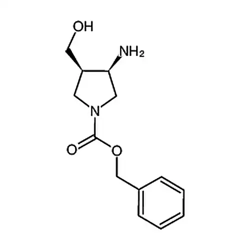 顺式-3-氨在-4-(羟基甲基)-1-吡咯啉羧酸苄酯