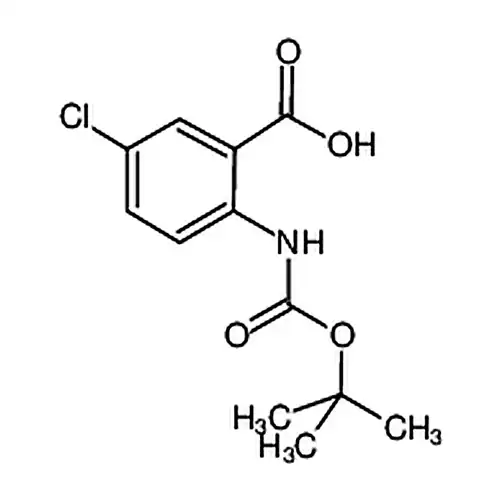 2-叔丁氧基羰氨基-5-氯苯甲酸