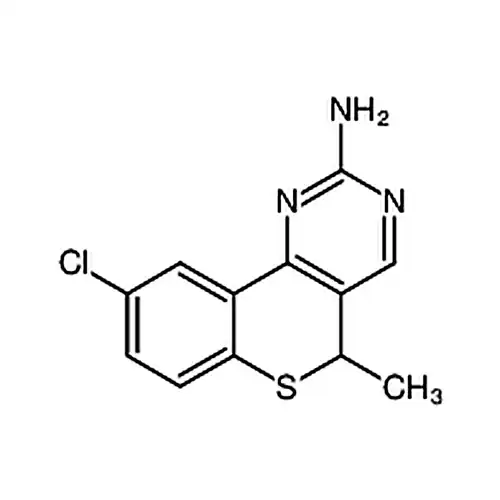 9-chloro-5-methyl-5H-thiochromeno[4，3-d]pyrimidin-2-amine