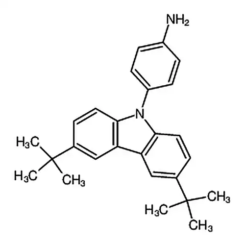 4-(3,6-二叔丁基-9H-咔唑-9-基)苯胺