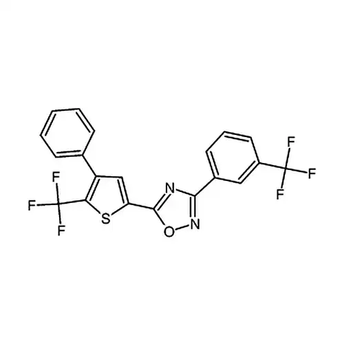 5-(4-苯基-5-(三氟甲基)噻吩-2-基)-3-(3-(三氟甲基)苯基)-1,2,4-恶二唑