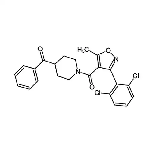 (4-苯甲酰基哌啶-1-基)(3-(2，6-二氯苯基)-5-甲基异恶唑-4-基)甲酮