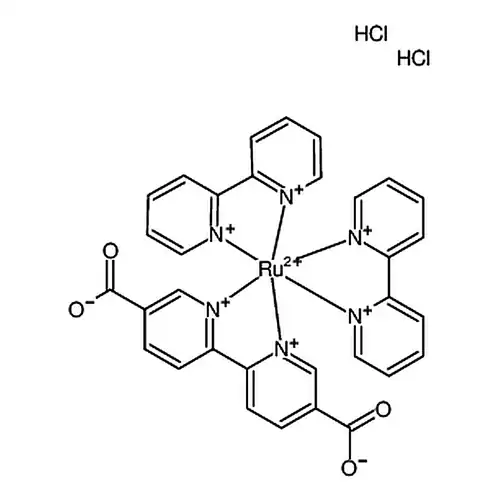 双(2，2'-联吡啶-κN1，κN1')[[2，2'-联吡啶]-5，5'-二羧基(2-)-κN1，κN1']二盐酸盐