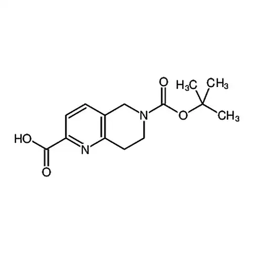 6-(tert-butoxycarbonyl)-5，6，7，8-tetrahydro-1，6-naphthyridine-2-carboxylic acid