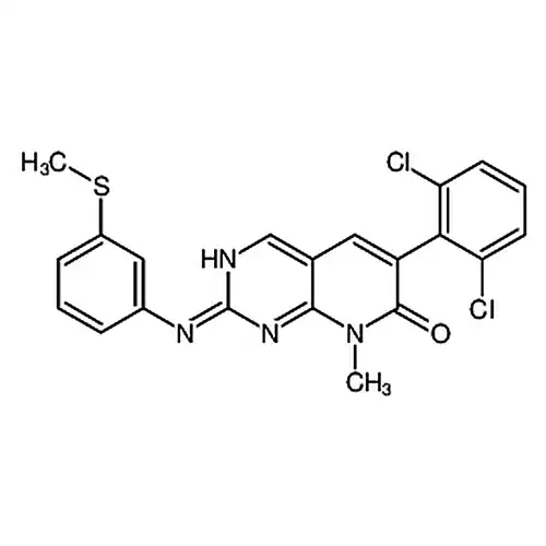 6-(2,6-dichlorophenyl)-8-methyl-2-(3-methylsulfanylanilino)pyrido[2,3-d]pyrimidin-7-one