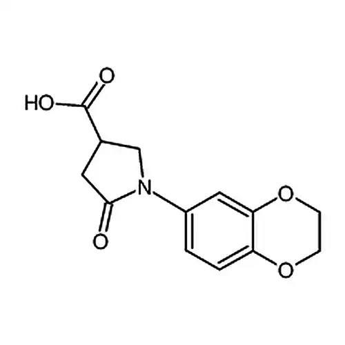 1-(2,3-二氢苯并[b][1,4]二氧杂环己烷-6-基)-5-氧代吡咯烷-3-羧酸