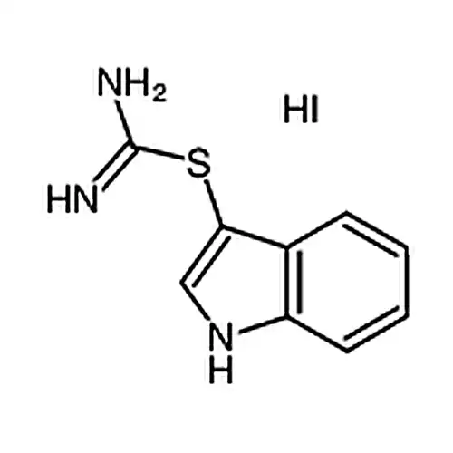 2-(3-吲哚基)-2-异硫脲氢碘酸盐
