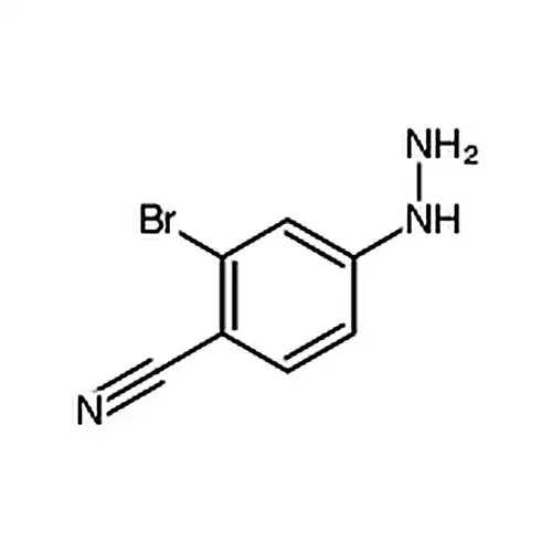 2-溴-4-肼基苯甲腈