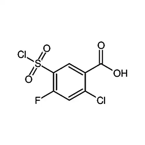 2-氯-5-氯磺酰-4-氟苯甲酸