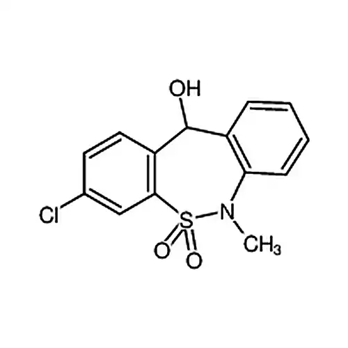 3-氯-6，11-二氢-6-甲基二苯并[c，f][1，2]硫氮杂卓-11-醇5，5-二氧化物