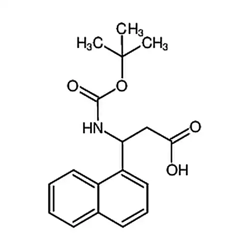 3-((叔丁氧羰基)氨基)-3-(萘-1-基)丙酸