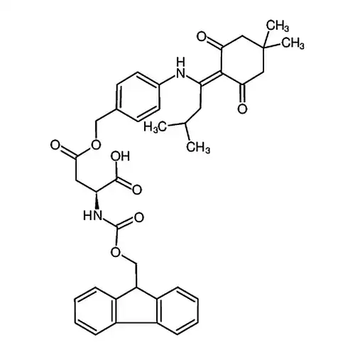 N-芴甲氧羰基-L-天冬氨酸 4-[[4-[[1-(4,4-二甲基-2,6-二氧代环己亚基)-3-甲基丁基]氨基]苯基]甲基]酯