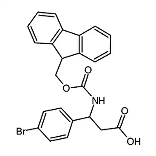 3-((((9H-芴-9-基)甲氧基)羰基)氨基)-3-(4-溴苯基)丙酸
