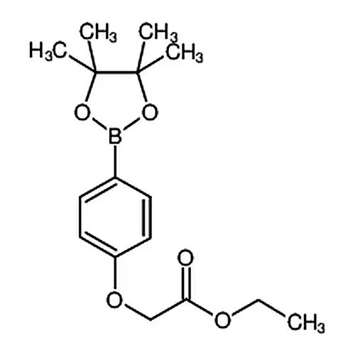 2-(4-(4,4,5,5-四甲基-1,3,2-二氧硼杂环戊烷-2-基)苯氧基)乙酸乙酯