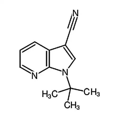 1-(叔丁基)-1H-吡咯并[2，3-b]吡啶-3-甲腈
