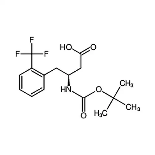 Boc-(S)-3-氨基-4-(2-三氟甲基苯基)-丁酸