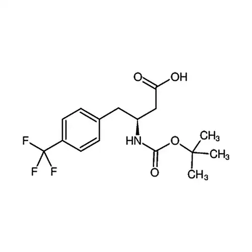 Boc-(S)-3-氨基-4-(4-三氟甲基苯基)-丁酸