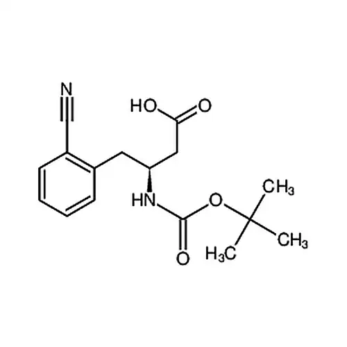 Boc-(S)-3-氨基-4-(2-氰基-苯基)-丁酸
