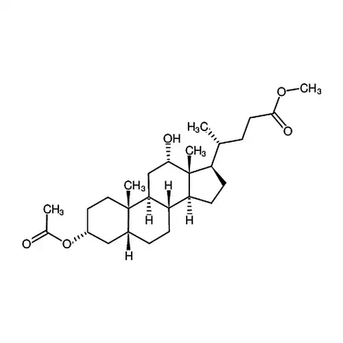 5β-胆酸-3α，12α-二醇-3-乙酸甲酯