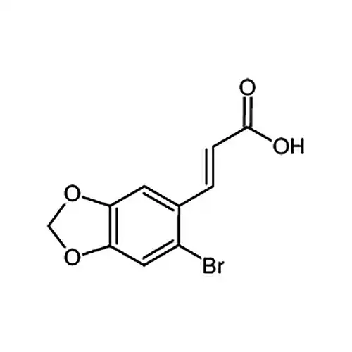 3-(6-Bromobenzo[d][1,3]dioxol-5-yl)acrylic acid