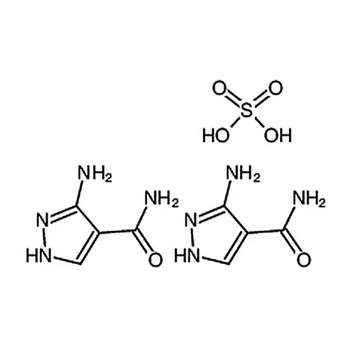 3-氨基-4-甲酰胺基吡唑半硫酸盐