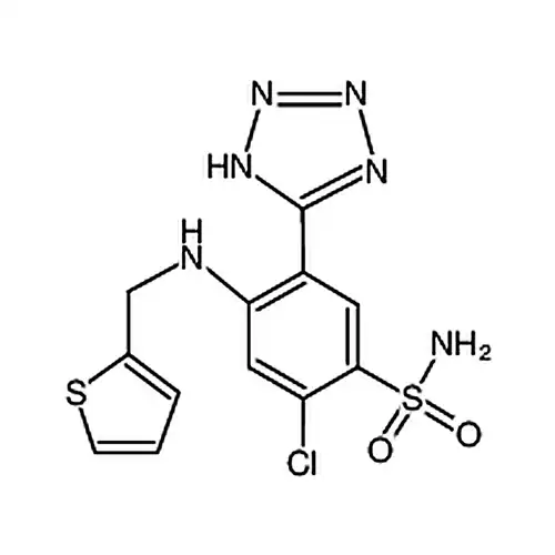 2-氯-5-(2H-四唑-5-基)-4-((噻吩-2-基甲基)氨基)苯磺酰胺