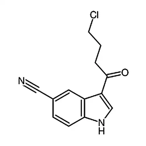 3-(4-氯-1-氧代丁基)-1H-吲哚-5-甲腈(维拉唑酮中间体)