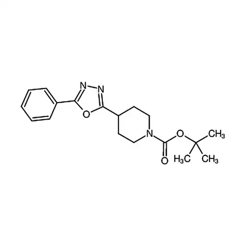 4-(5-苯基-1，3，4-噁二唑-2-基)哌啶-1-甲酸叔丁酯