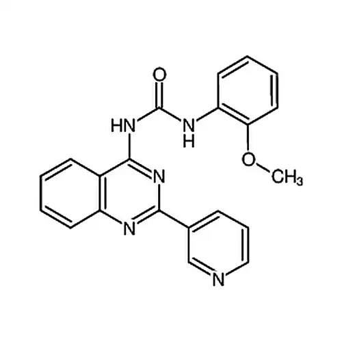 N-(2-甲氧基苯基)-N'-[2-(3-吡啶基)-4-喹唑啉基]-脲