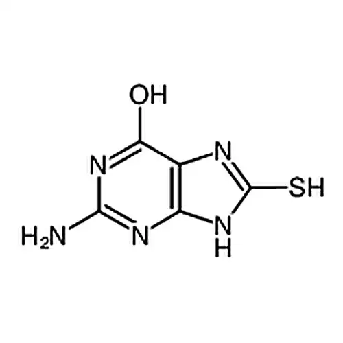 2-氨基-6-羟基-8-巯基嘌呤