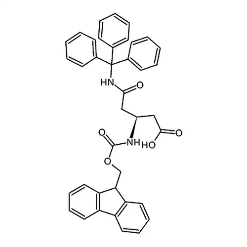 (3S)-3-(芴甲氧羰基氨基)-5-氧代-5-(三苯甲基氨基)戊酸