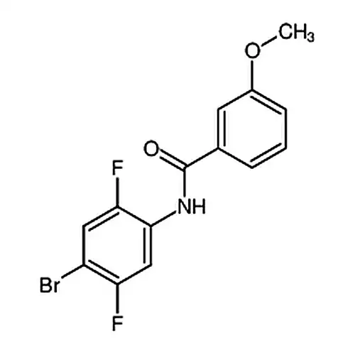 N-(4-溴-2，5-二氟苯基)-3-甲氧基苯甲酰胺