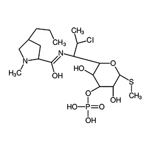 (2R，3S，4S，5R，6R)-2-((1S，2S)-2-氯-1-((2S，4R)-1-甲基-4-丙基吡咯烷-2-甲酰胺)丙基)-3，5-二羟基-6-(甲硫基)四氢-2H-吡喃-4-基 磷酸酯