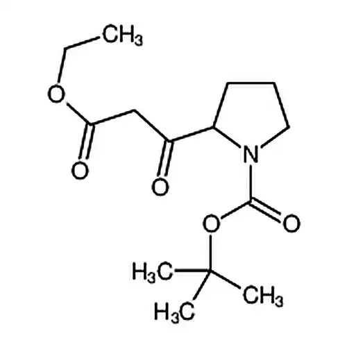 (R)-2-(3-乙氧基-3-氧代丙酰基)吡咯烷-1-甲酸叔丁酯