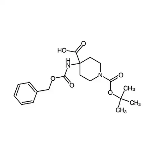 4-苄氧基羰基氨基哌啶-1，4-二甲酸单叔丁基酯