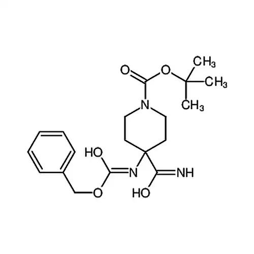 4-苄氧羰基胺-4-甲酰胺哌啶-1-羧酸叔丁酯