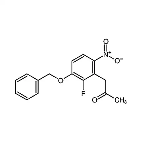 2-乙酰亚甲基-3-氟-4-苄氧基硝基苯