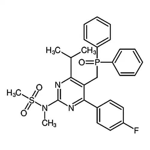 N-[5-(二苯基膦酰甲基)-4-(4-氟苯基)-6-异丙基嘧啶-2-基]-N-甲基甲磺酰胺