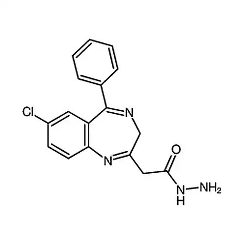 2-(2-乙酰肼基)-7-氯-5-苯基-2H-1,4-苯并二氮杂卓