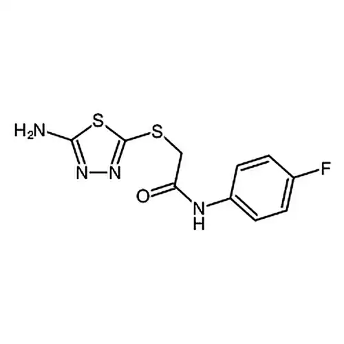 (2-[(5-氨基-1，3，4-噻二唑-2-基)硫基]-N-(4-氟苯基)乙酰胺)