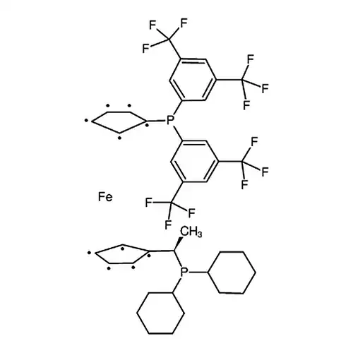 (R)-1-((Sp)-2-[双[3,5-双(三氟甲基)苯基]膦基]二茂铁基)乙基二环己基膦