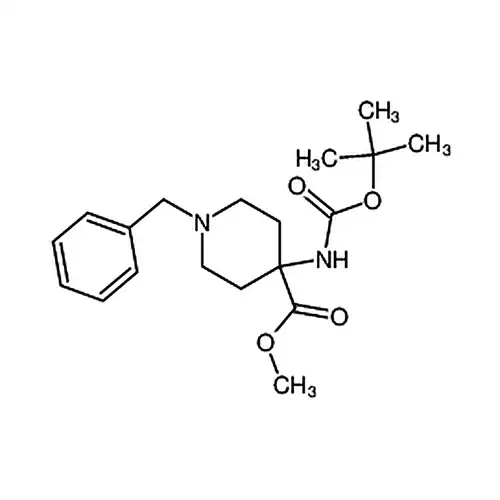 1-苄基-4-(Boc-氨基)哌啶-4-甲酸甲酯